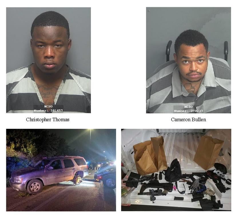 The Montgomery County Sheriff’s Office arrests two burglar suspects